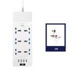 product_image_name-Generic-3000W 13A universal multifunctional power extension socket 2M USB-5