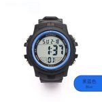 Digital Wrist Watch Men Sports Multifunction Watch Silver