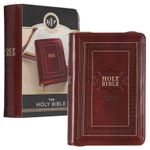 Newtons KJV Holy Bible Faux Red Standard leather 