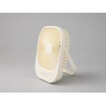 Generic Rechargeable Q01 Portable Desktop Mini Fan with a Lamp - image 3