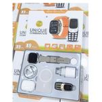Generic X9 Plus Smartwatch Combo Pack-Back - image 2