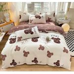 Duvet Cover 4PCS Bedding Sets King Size -- Multicolor