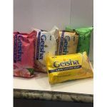 Five pack Geisha soap multicolour 