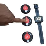 Push For Service Pagers Callzee Wrist Vibration Alert System - image 2