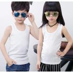 product_image_name-AD-3pcs Boys Cotton Singlet (9 - 10 years) - White/Black/Grey-2