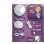 Generic RGB Pocket Clip Fill mobile LED Light for vlogging -white - image 3