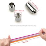 product_image_name-Generic-1 pair Elastic No-tie Shoelaces With Two Metal Eyelets, Suitable For Adults And The Elderly, Elastic Shoelaces-2