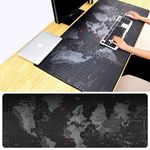 product_image_name-Generic-Anti-Slip World Map Pattern Game Mouse Pad Keyboard Mat, Size: 60 X 30cm-6