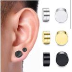 product_image_name-AD-3pcs Crystal Magnetic Ear Ring - Sliver/Gold-1