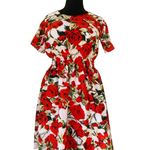 Easy Wear CASUAL FLORAL MIDI DRESS