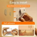 CAPro Rechargeable Motion Sensor LED Night Light Warm Light With Magnetic Base For Home - image 7