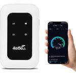 product_image_name-Generic-LTE Wifi 4G/5G 150Mbps Portable Mobile MiFi with SIM Card Slot, Plug and Play - 2100mAh -White-1