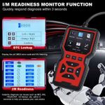 product_image_name-Obd-OBD2 Scanner Heavy-Duty Car Diagnostic Tool, OBDII/EOBD Code Reader & Eraser for all vehicles after 1996, Plug-in Power (No Battery/External) Error & CAN Protocol Scanner for DIY Mechanic & Use-3