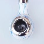 product_image_name-Generic-Vintage Ceramic Ornament with Blue Floral Design, Retro Curved Handle -3