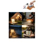 Generic Solar LED Flood Light - 1P66 Waterproof, 4-Panel, Solar/USB Rechargeable - image 2