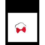 ABO Baby bow tie - red