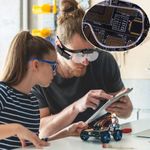 Generic LED rechargeable head-mounted magnifying glass with interchangeable lenses - image 5