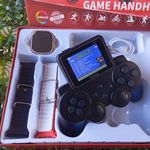 Generic AMOLED HOT-60 Handheld  Gamepad with S10 Smart Watch and Multiple Watch Straps - BLACK - image 4