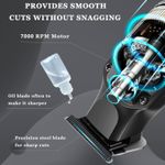 product_image_name-Kemei-KM-2371 Professional Rechargeable Hair Clipper – Precision Grooming at Home-8