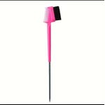 Generic Dual-Sided Edges Brush with Metal Tail Comb – Pink