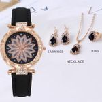 product_image_name-Bro Toumi-4 IN 1 Retro Fashion Women's Watch Set - XH-2