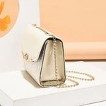 product_image_name-Fashion-Women's Fashion Contrast Color Shoulder Bag-White-2