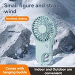 Generic USB Rechargeable Outdoor Camping Fan, Quiet Personal Cooler - image 2