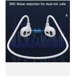 Generic   PRO AIR Open Ear Earbuds Bluetooth 5.0 Earphone Bone/Air Conduction Headset with Mic IPX5 - White - image 3