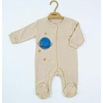 product_image_name-Generic-Planet Jupiter And Stars Baby Romper - Brown -1