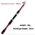 product_image_name-Generic-Fishing Pole Set Full Kits With Telescopic Fishing Rod And Spinning Reel Baits Hooks Travel Pole Set-2