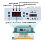 product_image_name-Generic-16 Eggs Digital Incubator Automatic Rotation Humidity Control Chicken and Duck -  Green-3