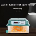product_image_name-Generic-16 Eggs Digital Incubator Automatic Rotation Humidity Control Chicken and Duck -  Green-4