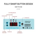 product_image_name-Generic-16 Eggs Digital Incubator Automatic Rotation Humidity Control Chicken and Duck -  Green-5