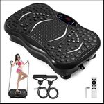 Generic Vibration Plate Exercise Machine with Bluetooth speaker- Black - image 6