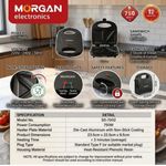 Morgan Quality non stick sandwich maker - image 3