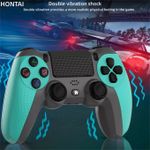 Generic PS4 Wireless Remote Gamepad, Game Console Controller - LED Light - image 3