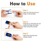 product_image_name-TOUPHY-2-in-1 Home Health Kit: Digital Vital Sign Monitor and Pulse Oxygen Detector, Ideal for Households-4