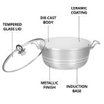 SQ Professional Die-cast Stockpot set 5pc-Quarts - image 3