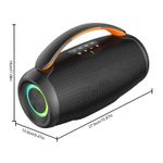 Zealot P11 Portable Bluetooth Speaker 50W RGB Wireless Stereo Sound Speaker - image 2
