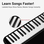 Generic 32-Key Black Melodica Set- Includes Full Accessories and Carrying Case - image 7