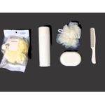  4-in-1 portable travel Bath Set -Cream