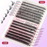 product_image_name-Generic-30D/40D false eyelashes + double-ended g-lue + tweezers-1
