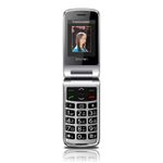 product_image_name-Generic-Flip Mobile Phone Beafone SL595 Plus - Black-2