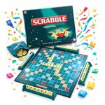 product_image_name-Generic-Mattel Games Scrabble Board Game – Green Educational Word Game for Kids & Adults-1