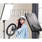 Generic Voltify LED Panel Studio Light with Tripod Stand – Professional Bi-Color Photography & Video Lighting - image 4