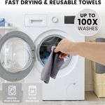 Generic Microfiber Cleaning Cloth Roll, Reusable Tear Away Towels Absorbent Rags - image 5