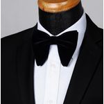 TM Lewin Classy Velvet Bow Tie