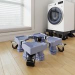 Ga Fridge Movable Cart  Adjustable  Stand With Wheels - image 3