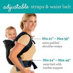 Generic Baby Carriers Shoulder Soft Baby Strap - Black - image 7