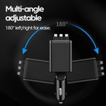 product_image_name-Generic-7-in-1 Digital car charger with retractable cable,  fast charger, compatible with iOS or Android-4